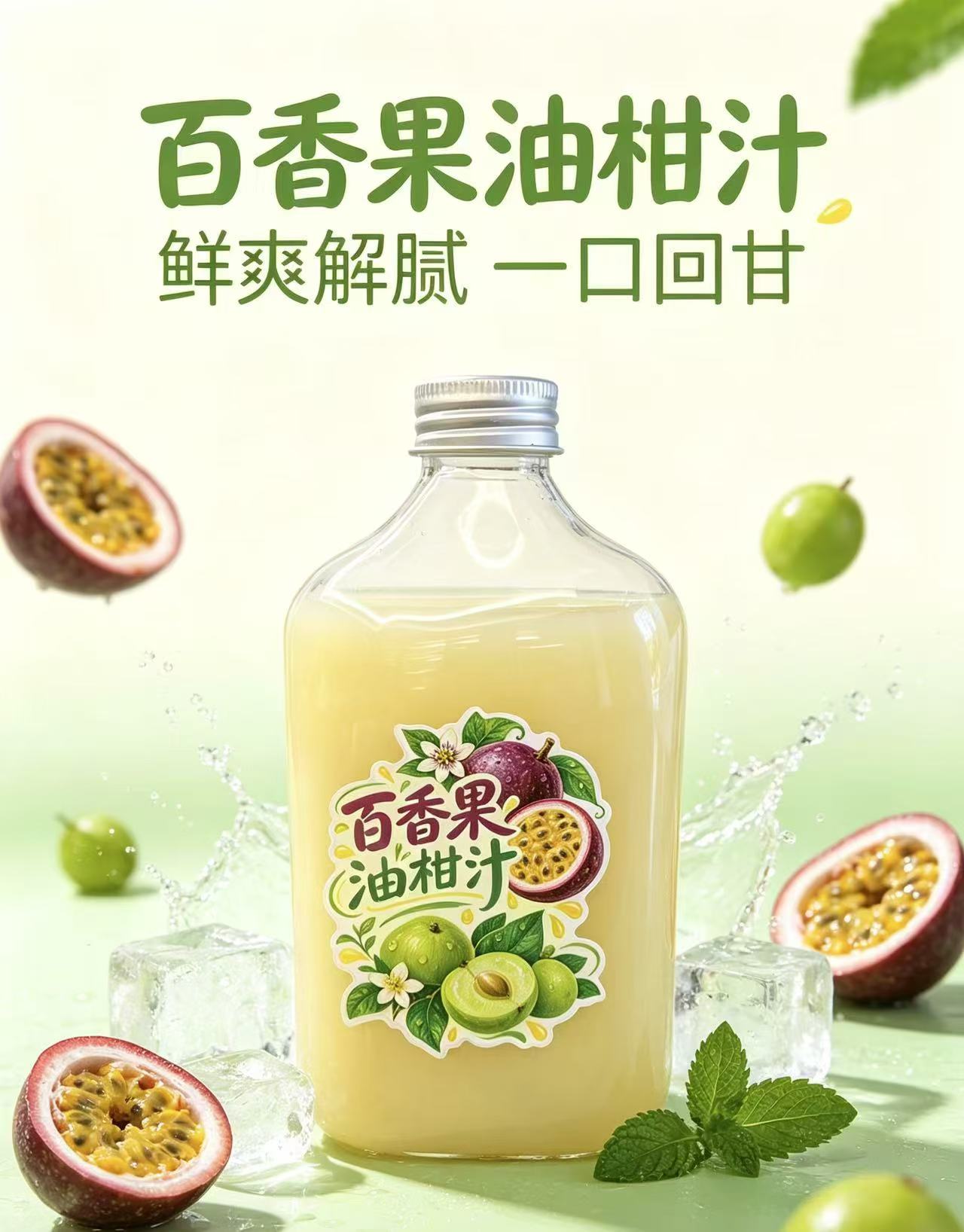 百香果油柑汁