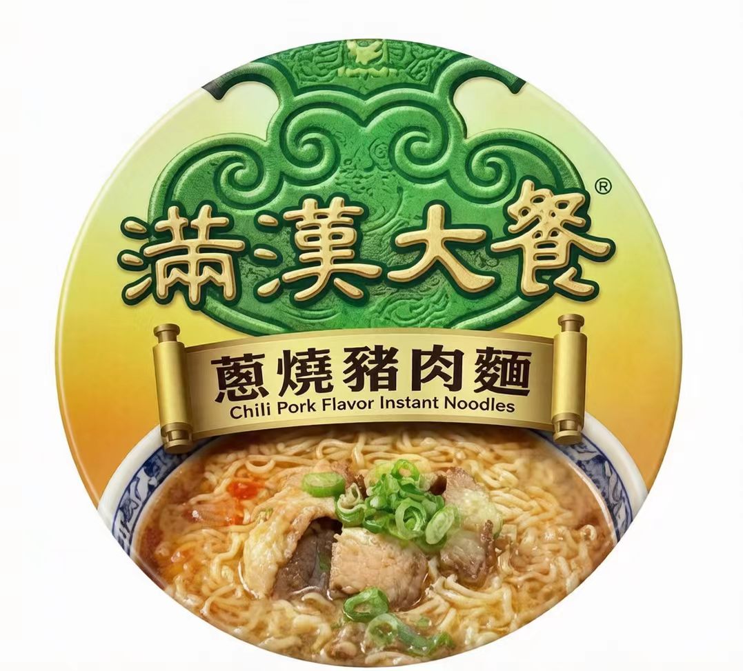 桶装葱烧猪肉面